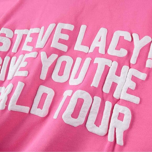 CPFM.XYZ Foam Print Hooded Sweatshirt Pink - Picture 4 of 9